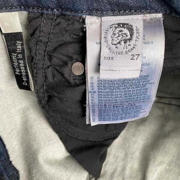 Diesel Fayza-Ne boyfriend jogg jeans size 27 - Picture 5 of 12